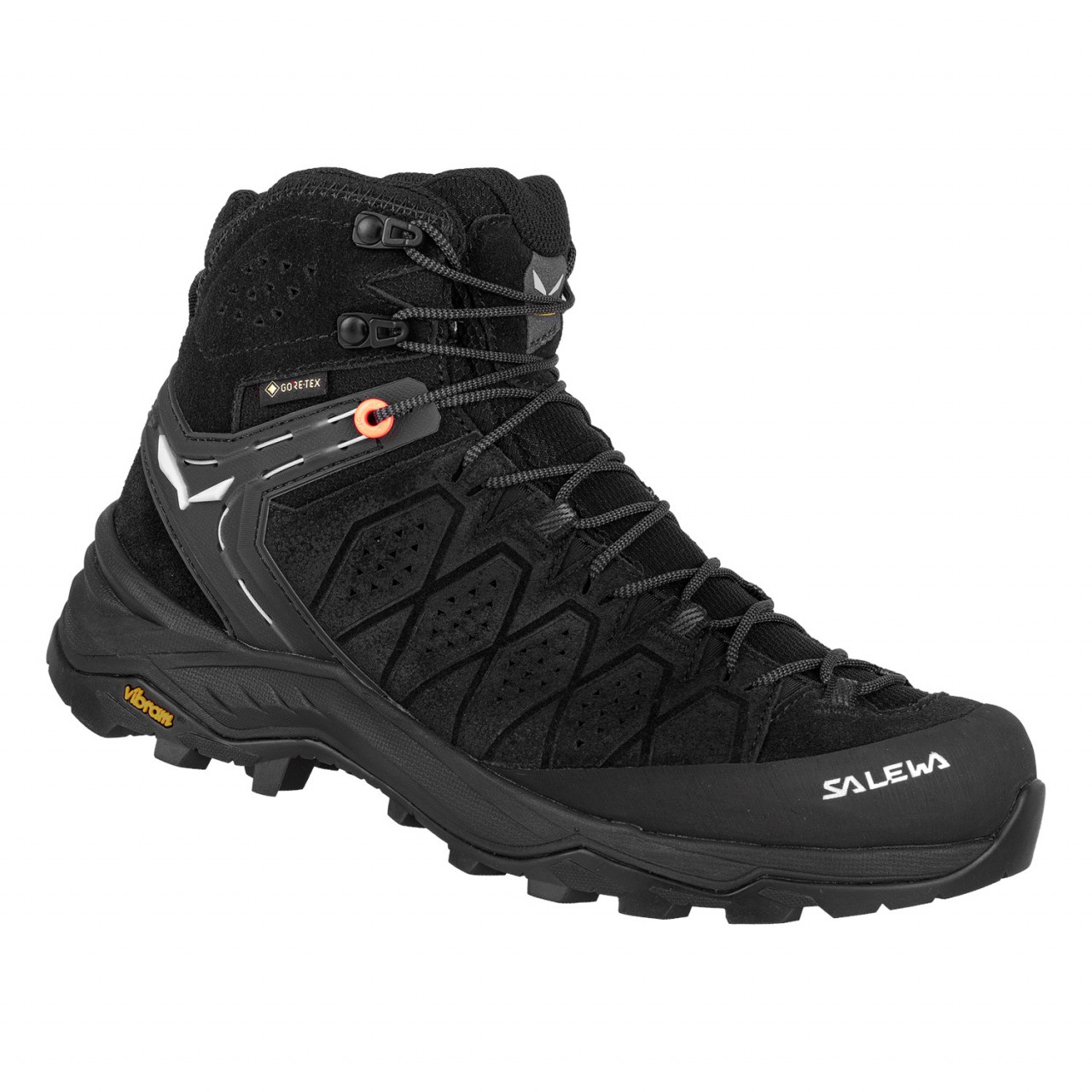 Salewa Alp Trainer 2 Mid GORE-TEX® Bayan Yürüyüş Ayakkabısı Siyah/Siyah Türkiye 782340JAO